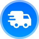 FAST, TRACKABLE SHIPPING